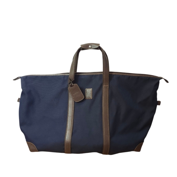Longchamp Boxford Travel Duffle Bag XL Blue - Picture 1 of 14